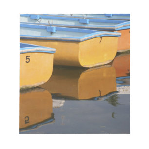 Henley-on-Thames row boats on the Thames River, Notepad