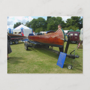 Henley on Thames, Traditional canoe Postcard