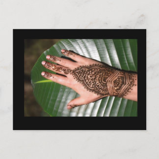 Henna Bontanica Postcard