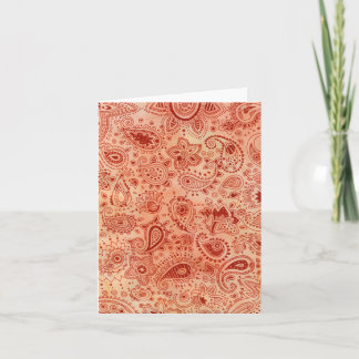 Henna Design Card