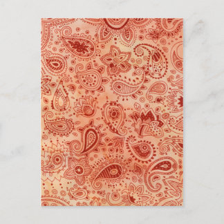 Henna Design Postcard
