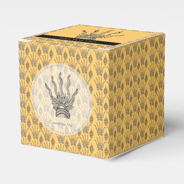 Henna Hand (Original) Favour Box (Front Side)