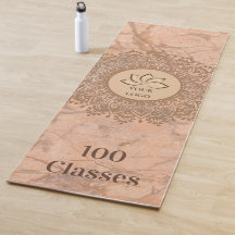 Henna Mandala Marble Pretty Blush Logo