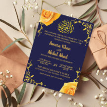 Henna Mehndi Yellow Rose Islamic Muslim Wedding