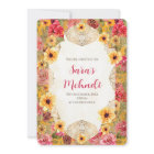Henna party invites & Mehndi party invitations