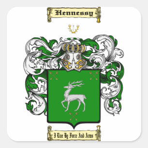 Hennessy Square Sticker