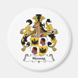 Hennig Family Crest Magnet