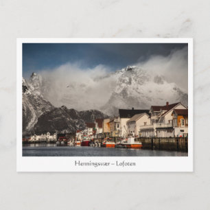 Henningsvaer Lofoten Postcard