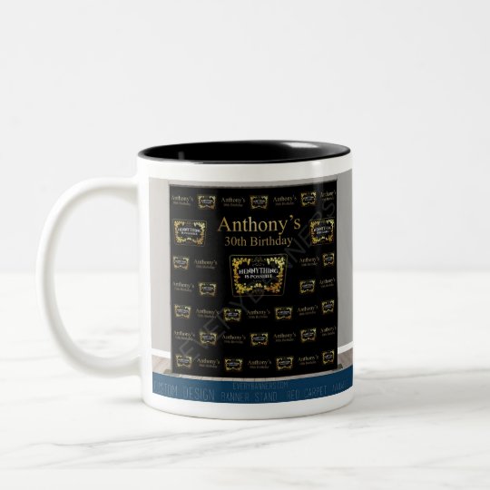 Hennything is possible themed Backdrop Two-Tone Coffee Mug ...