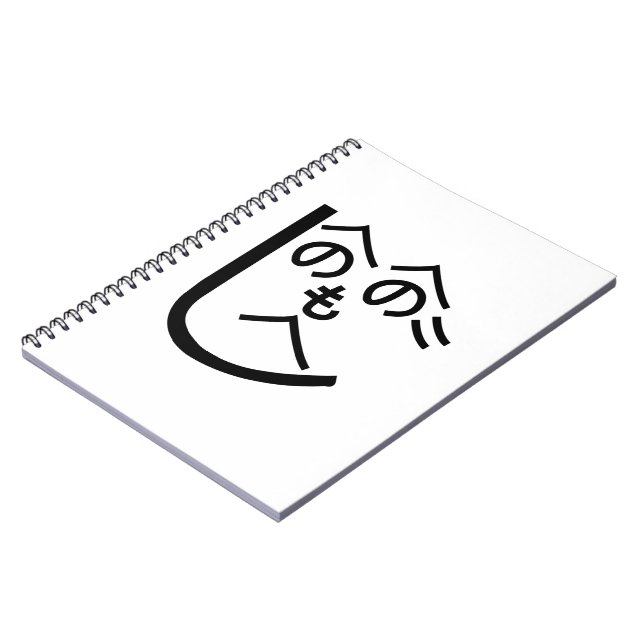 Henohenomoheji へのへのもへじ notebook (Left Side)