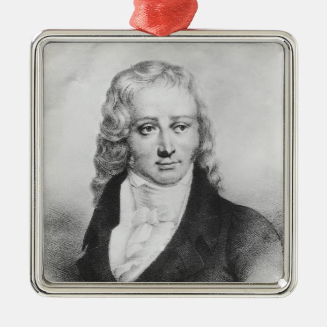 Henri Benjamin Constant de Rebecque Metal Tree Decoration (Front)