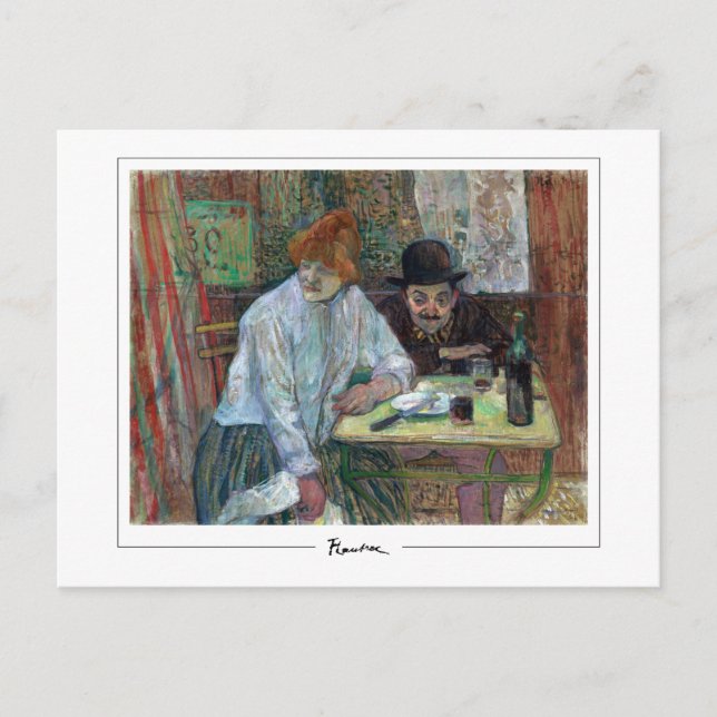 Henri de Toulouse-Lautrec #13 - Fine Art Postca… Postcard (Front)