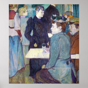 Henri de Toulouse-Lautrec A Corner of the Moulin Poster