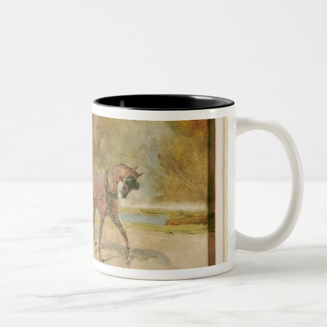 Henri de Toulouse-Lautrec | A Dog-Cart Two-Tone Coffee Mug (Right)