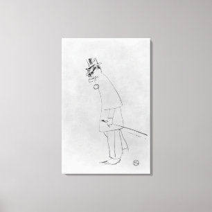 Henri de Toulouse-Lautrec   A House Doctor Canvas Print