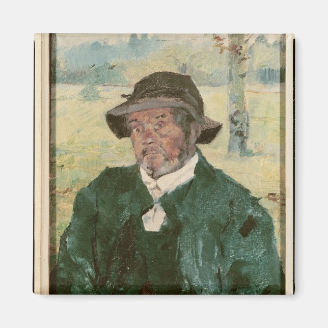 Henri de Toulouse-Lautrec | An Old Man, Celeyran,  Magnet (Front)