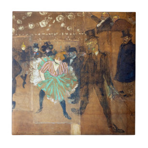 Henri de Toulouse-Lautrec - Dance at the Rouge Tile