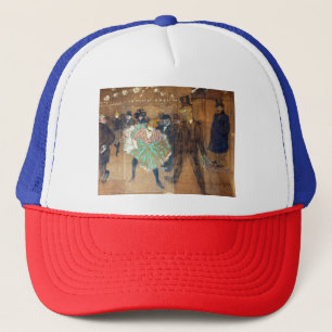 Henri de Toulouse-Lautrec - Dance at the Rouge Trucker Hat