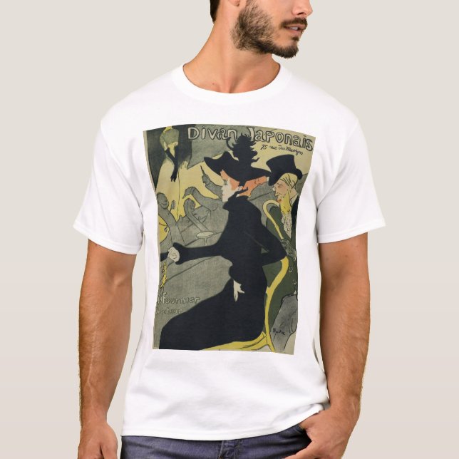 Henri De Toulouse Lautrec - Divan Japonais T-Shirt (Front)