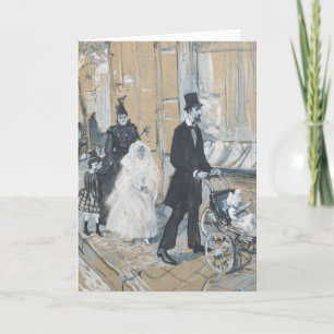 Henri de Toulouse-Lautrec First Communion Day, 1 Card