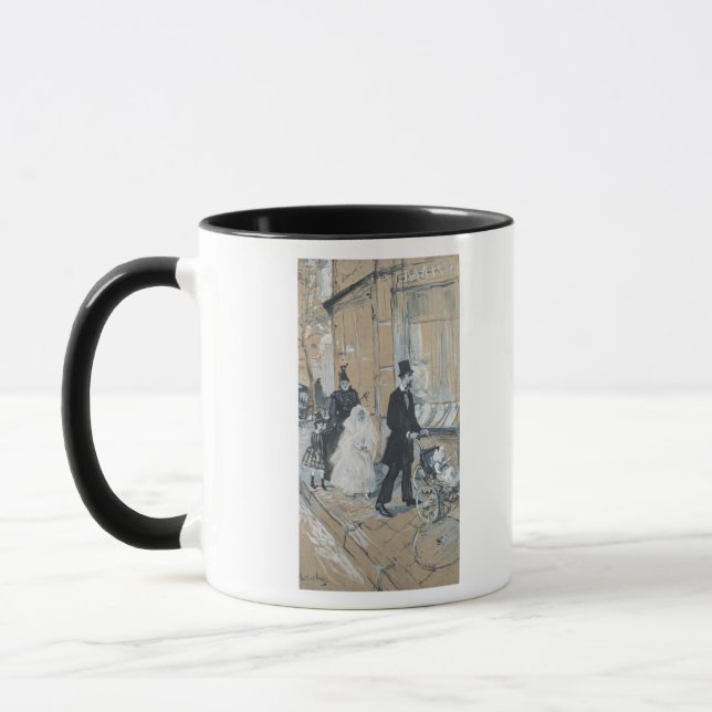 Henri de Toulouse-Lautrec | First Communion Day, 1 Mug (Left)