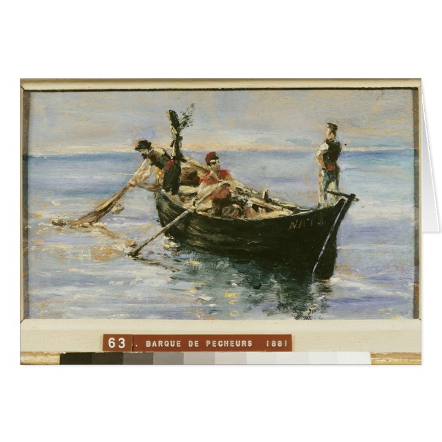 Henri de Toulouse-Lautrec | Fishing Boat, 1881 (Front Horizontal)