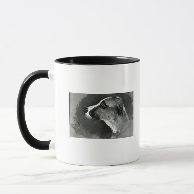 Henri de Toulouse-Lautrec | Head of a Dog with Sho Mug (Left)