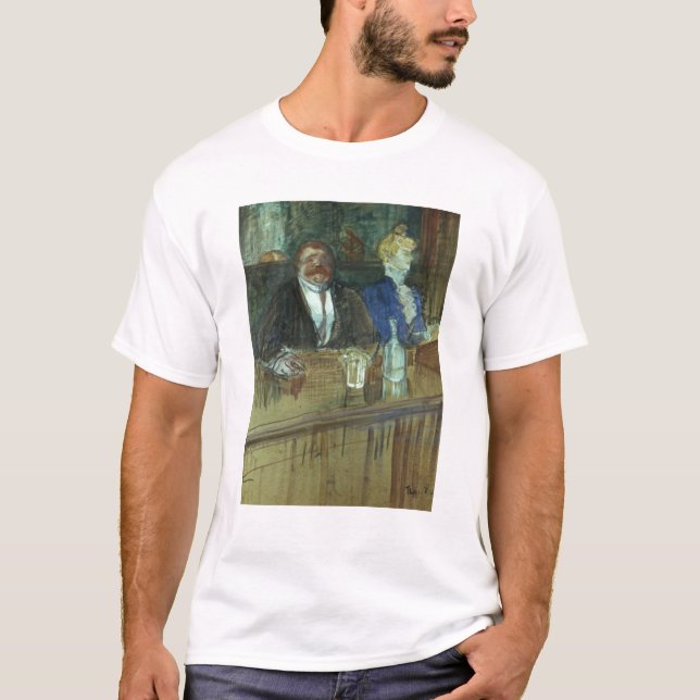 Henri de Toulouse-Lautrec | In the Bar: The Fat Pr T-Shirt (Front)