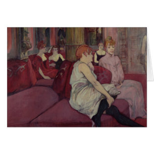 Henri de Toulouse-Lautrec   In the Salon at the Ru