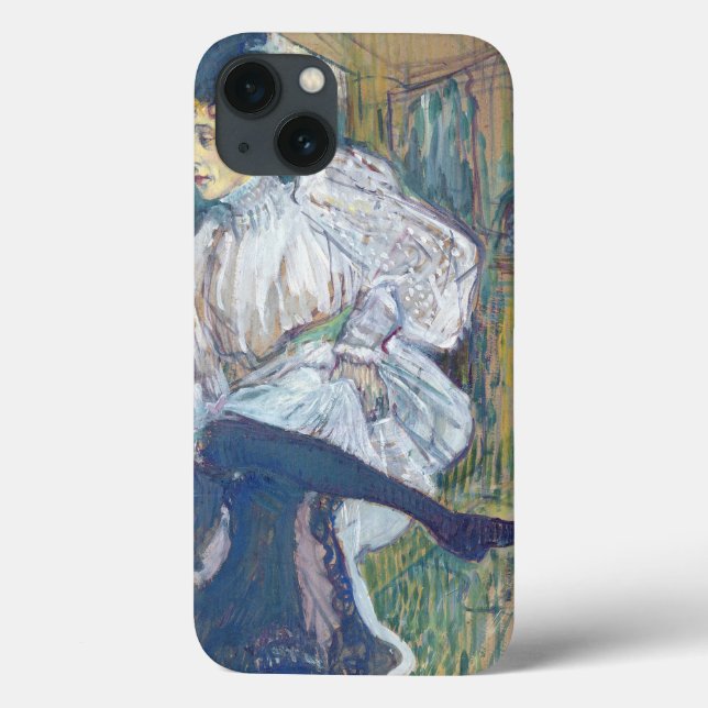 Henri de Toulouse-Lautrec | Jane Avril  Dancing, c Case-Mate iPhone Case (Back)