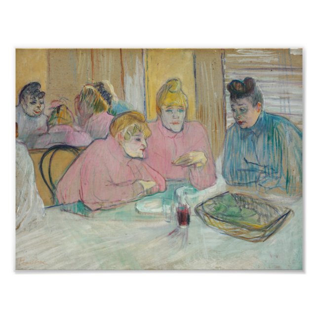 Henri de Toulouse-Lautrec - Ladies in Dining Room Photo Print (Front)