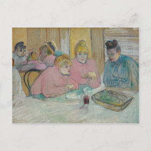 Henri de Toulouse-Lautrec - Ladies in Dining Room Postcard