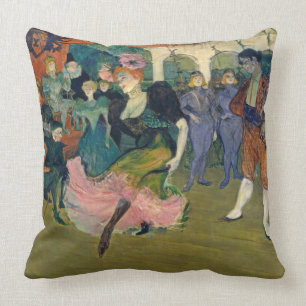 Henri de Toulouse-Lautrec   Map: Magellan's Voyage Cushion