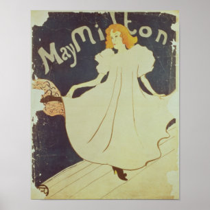 Henri de Toulouse-Lautrec   May Milton, France Poster