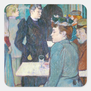 Henri de Toulouse-Lautrec   Moulin de la Galette Square Sticker