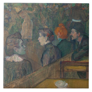 Henri de Toulouse-Lautrec - Moulin de la Galette Tile