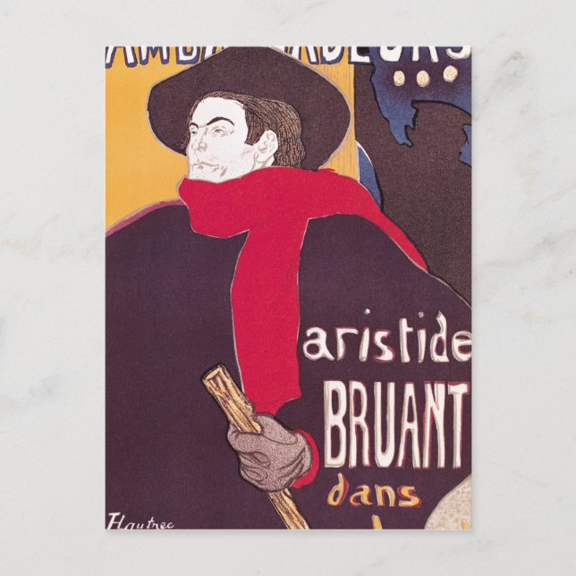 Henri de Toulouse-Lautrec | Poster advertising Ari Postcard (Front)