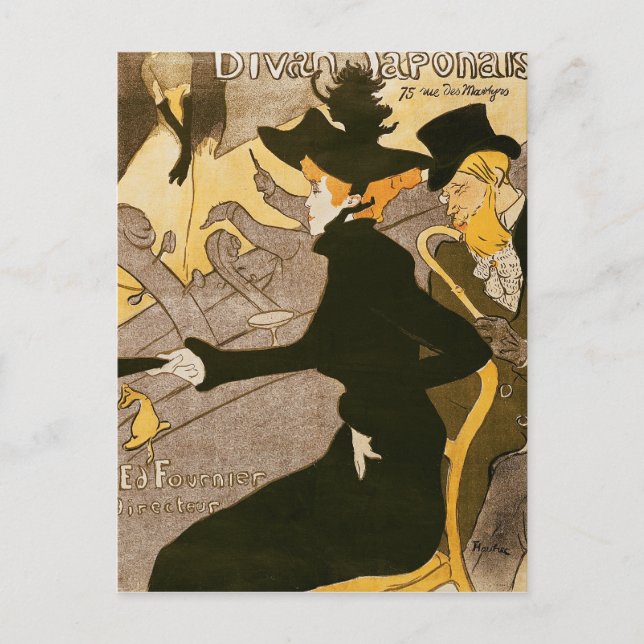 Henri de Toulouse-Lautrec | Poster advertising 'Le Postcard (Front)
