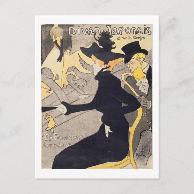 Henri de Toulouse-Lautrec | Poster advertising 'Le Postcard (Front)
