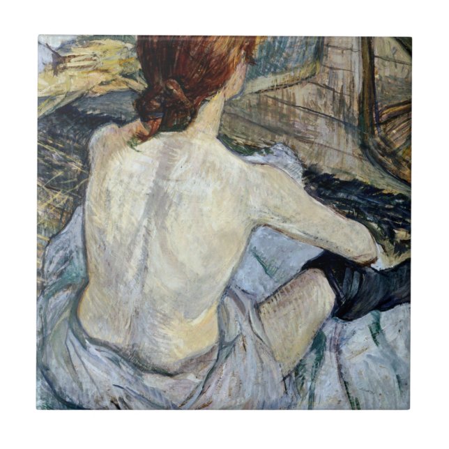 Henri De Toulouse Lautrec - Rousse Tile (Front)