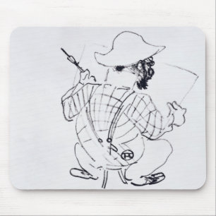 Henri de Toulouse-Lautrec Self Portrait, 1896 Mouse Mat