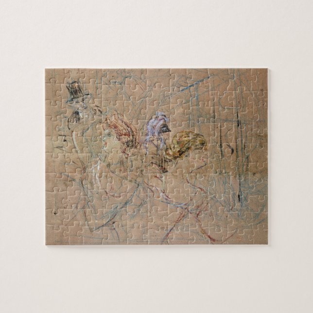 Henri de Toulouse-Lautrec | Sketch for 'At the Mas Jigsaw Puzzle (Horizontal)