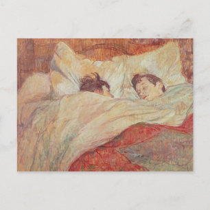 Henri de Toulouse-Lautrec   The Bed, c.1892-95 Postcard