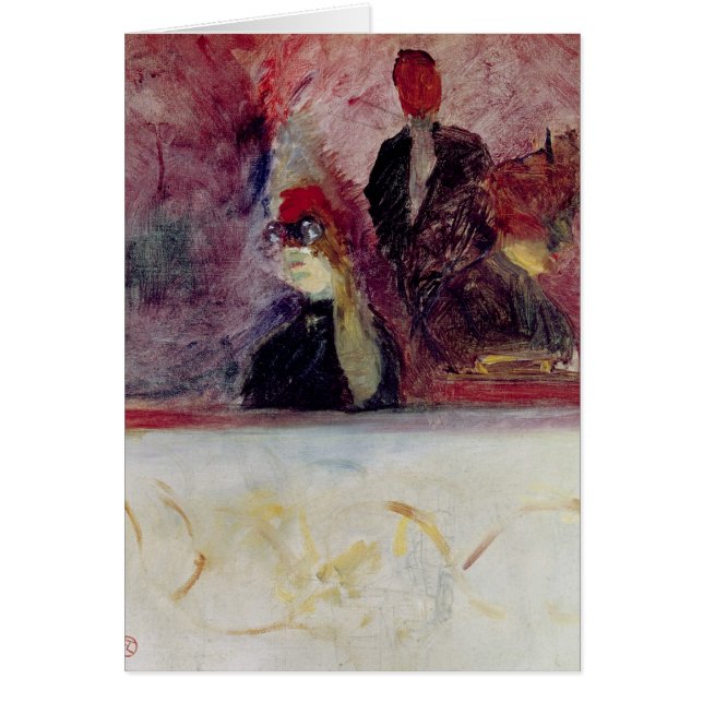 Henri de Toulouse-Lautrec | The Box at the Mascaro (Front)