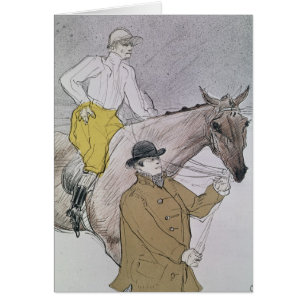 Henri de Toulouse-Lautrec   The jockey led to the 
