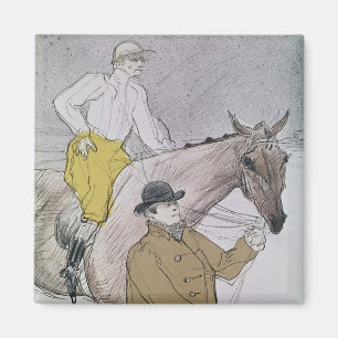 Henri de Toulouse-Lautrec The jockey led to the Magnet
