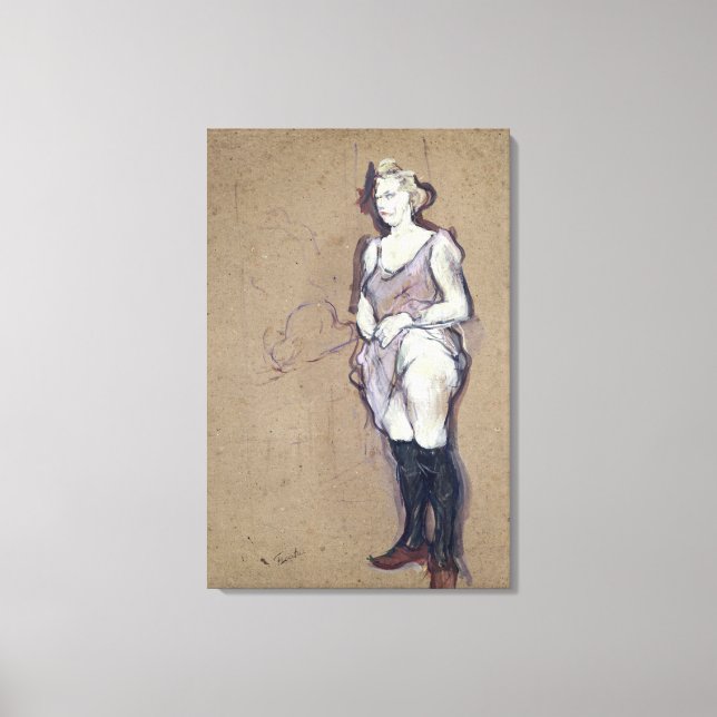 Henri de Toulouse-Lautrec | The Medical Inspection Canvas Print (Front)