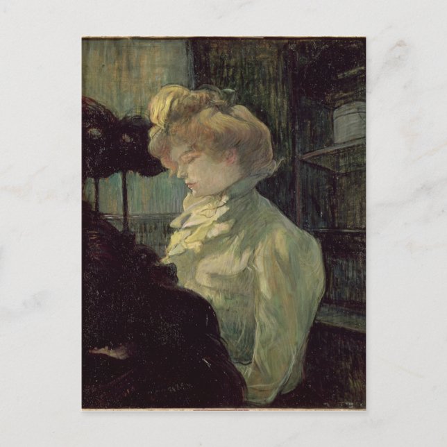 Henri de Toulouse-Lautrec | The Milliner, 1900 Postcard (Front)