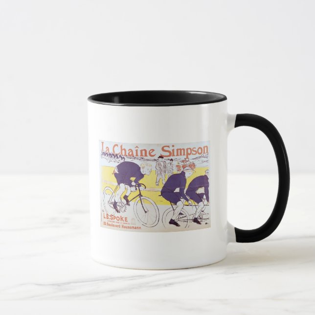 Henri de Toulouse-Lautrec | The Simpson Chain, 189 Mug (Right)
