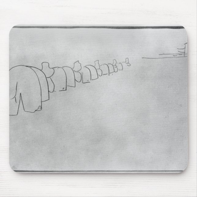 Henri de Toulouse-Lautrec | Theory of Elephants, 1 Mouse Mat (Front)